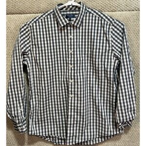 Cole Haan Grand OS Long Sleeve Button‎ Down Checkered Men's Size 2XL